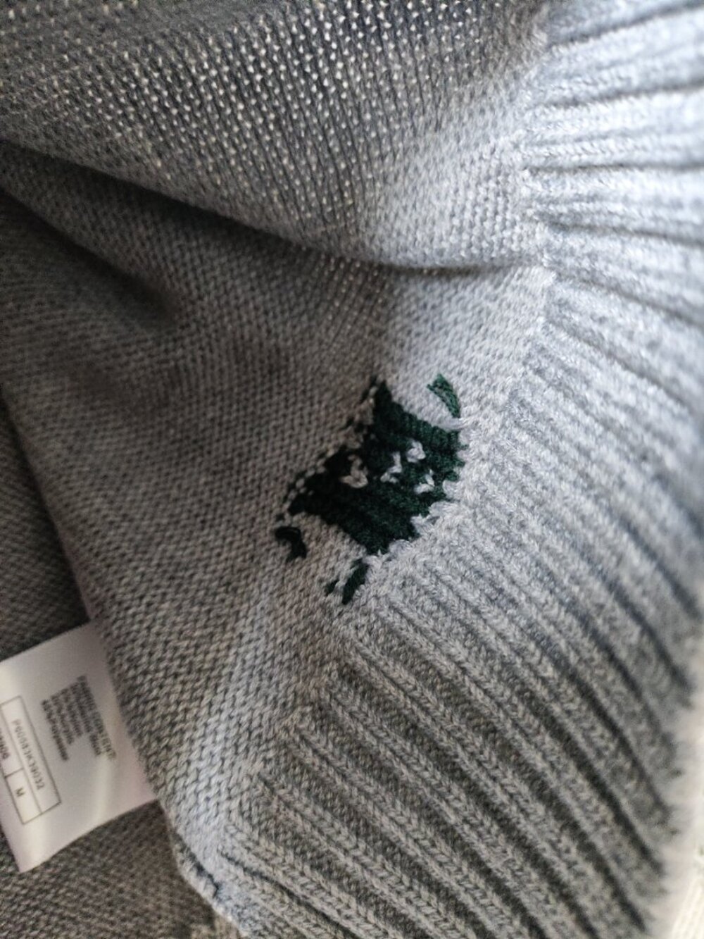 Polo Ralph Lauren Grey Polo Bear Crew Neck Sweater - Picture 7 of 9
